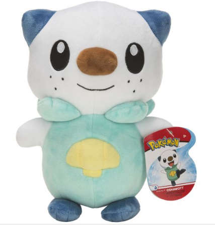 POKEMON PKW0196 OSHAWOTT PLUSH SOFT TOY