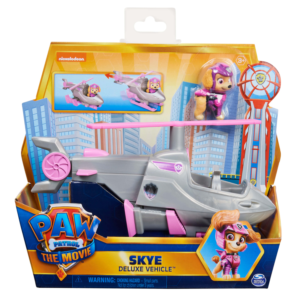 PAW PATROL THE MOVIE 20130066 SKYE DELUXE VEHICLE