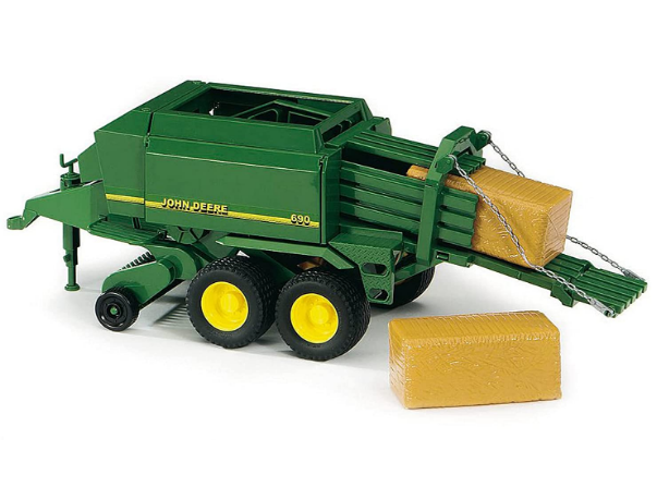 BRUDER 2017 JOHN DEERE 690 BIG BALE PRESS