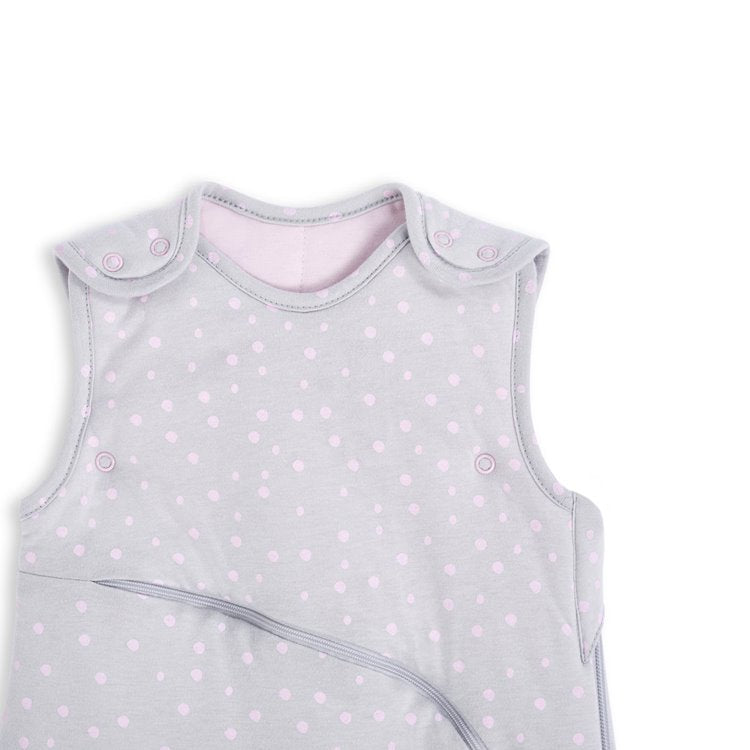 Snuz Pouch sleeping bag  0-6 months Pink Spot 2.5tog