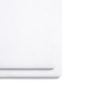 Snuz crib twin pack fitted sheets Plain White