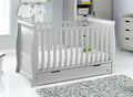 OBaby Stamford Classic Cot Bed with Drawer Warm Grey