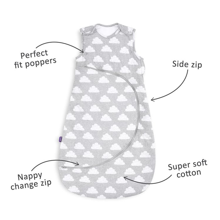Snuz Pouch sleeping bag 6-18 months Cloud Nine 2.5tog