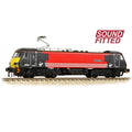 GRAHAM FARISH 371-783SF Class 90/0 90004 'City of Glasgow' Virgin Trains (Original)  N GAUGE SOUND FITTED