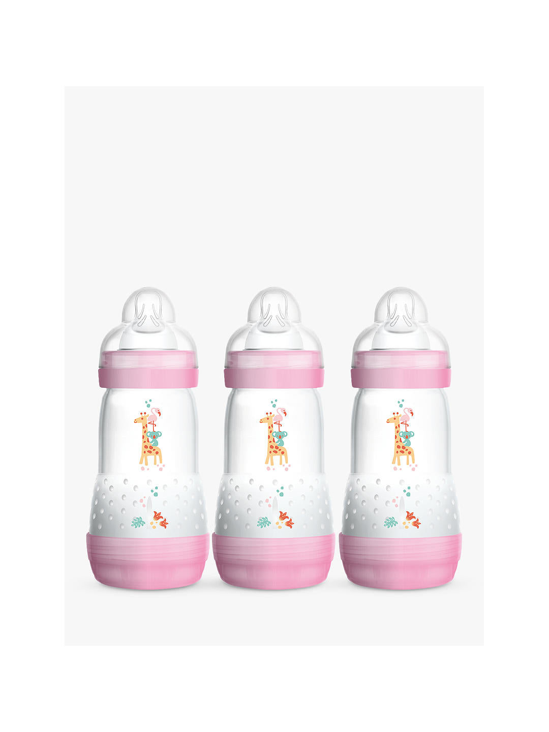 MAM Easy Start Anti Colic Bottle 2m+ Pack- Pink – Youngsters World