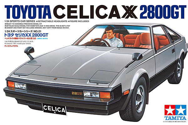 TAMIYA 24021 TOYOTA CELICA 2800 XX GT