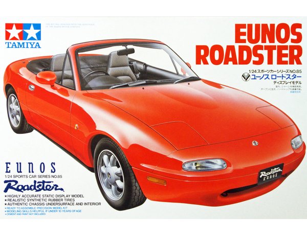 TAMIYA 24085 EUNOS ROADSTER  1/24 SCALE
