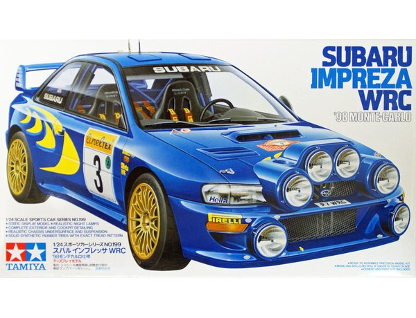 TAMIYA 24199 SUBARU IMPREZA WRC 1 1/24 SCALE