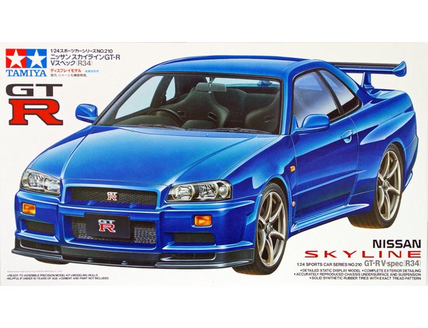 TAMIYA 24210 NISSAN SKYLINE GTR  1/24 SCALE