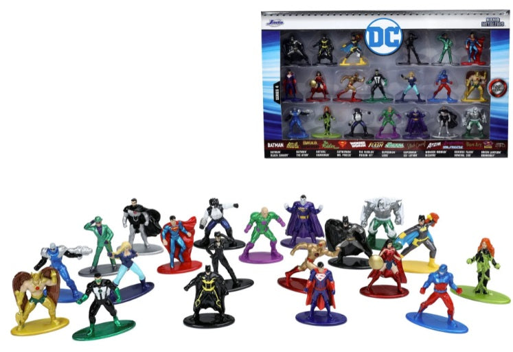 JADA 253255029 DC COMICS 20 METAL NANO FIGURES