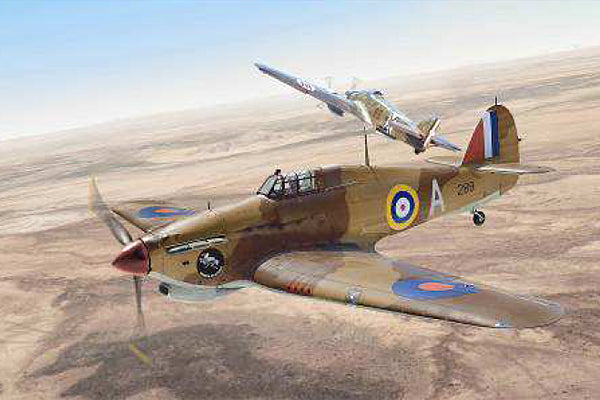 ITALERI 2768 HURRICANE MK.I TROP 1/48 SCALE