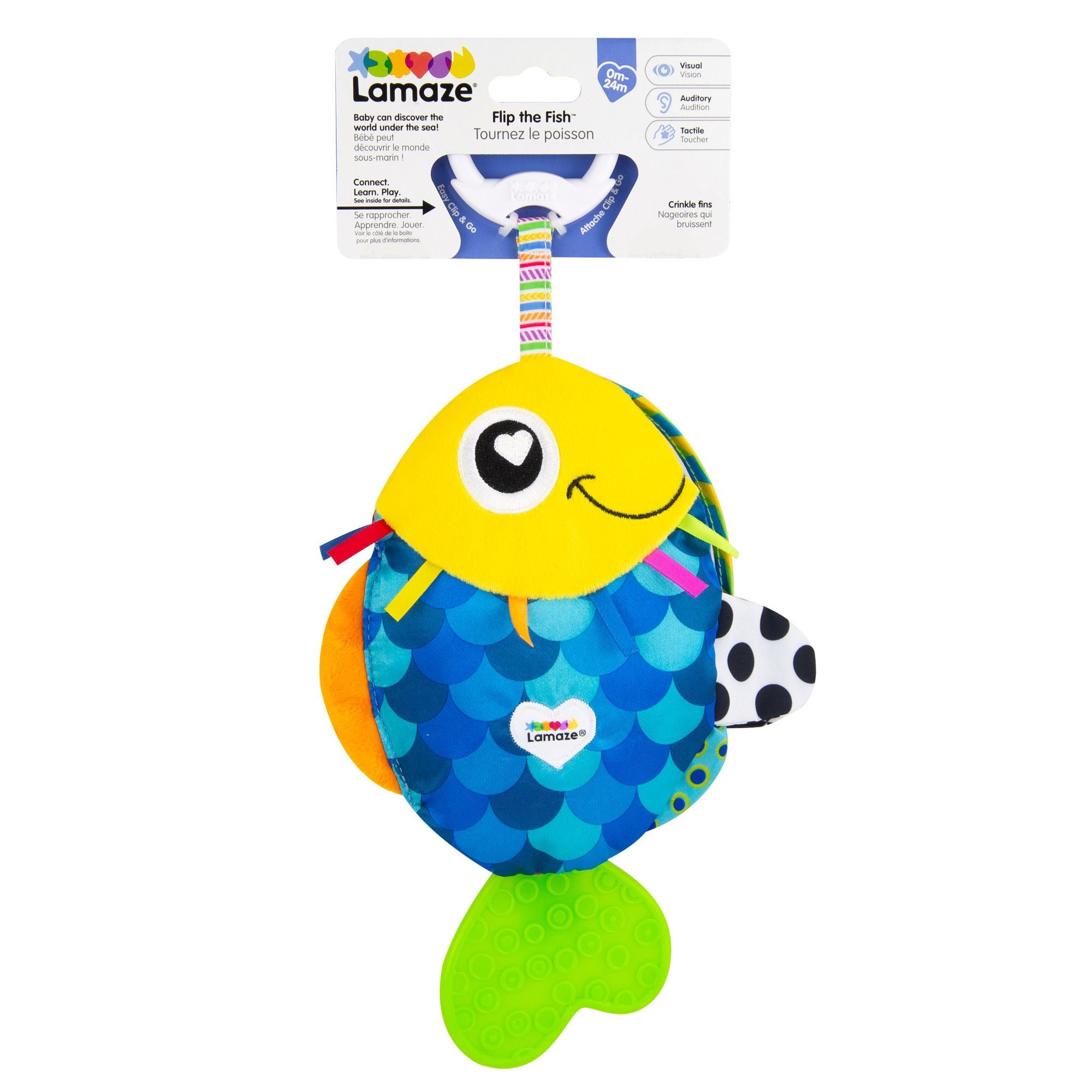 LAMAZE L27197 FLIP THE FISH ACTIVITY TOY