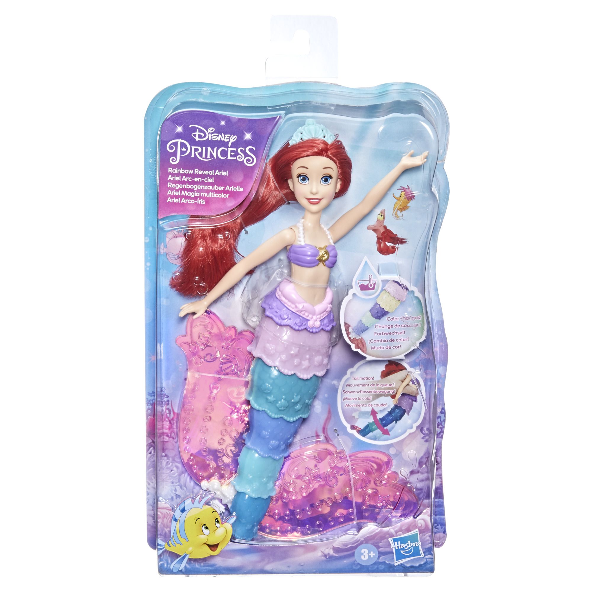 DISNEY PRINCESS F0399 RAINBOW REVEAL ARIEL