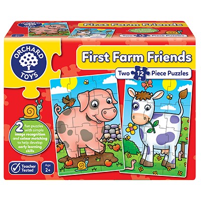ORCHARD TOYS 292 FIRST FARM FRIENDS JIGSAW PUZZLES