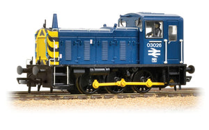 Bachmann Locomotive 31-368DS Class 03  BR Blue Wasp Stripes DCC Sound
