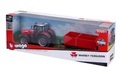 BURAGO 18-31662 MASSEY FERGUSON 8700 TRACTOR + TIPPING TRAILER