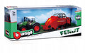 BURAGO 18-31663 FENDT 1050 VARIO WITH BALER LIFTER