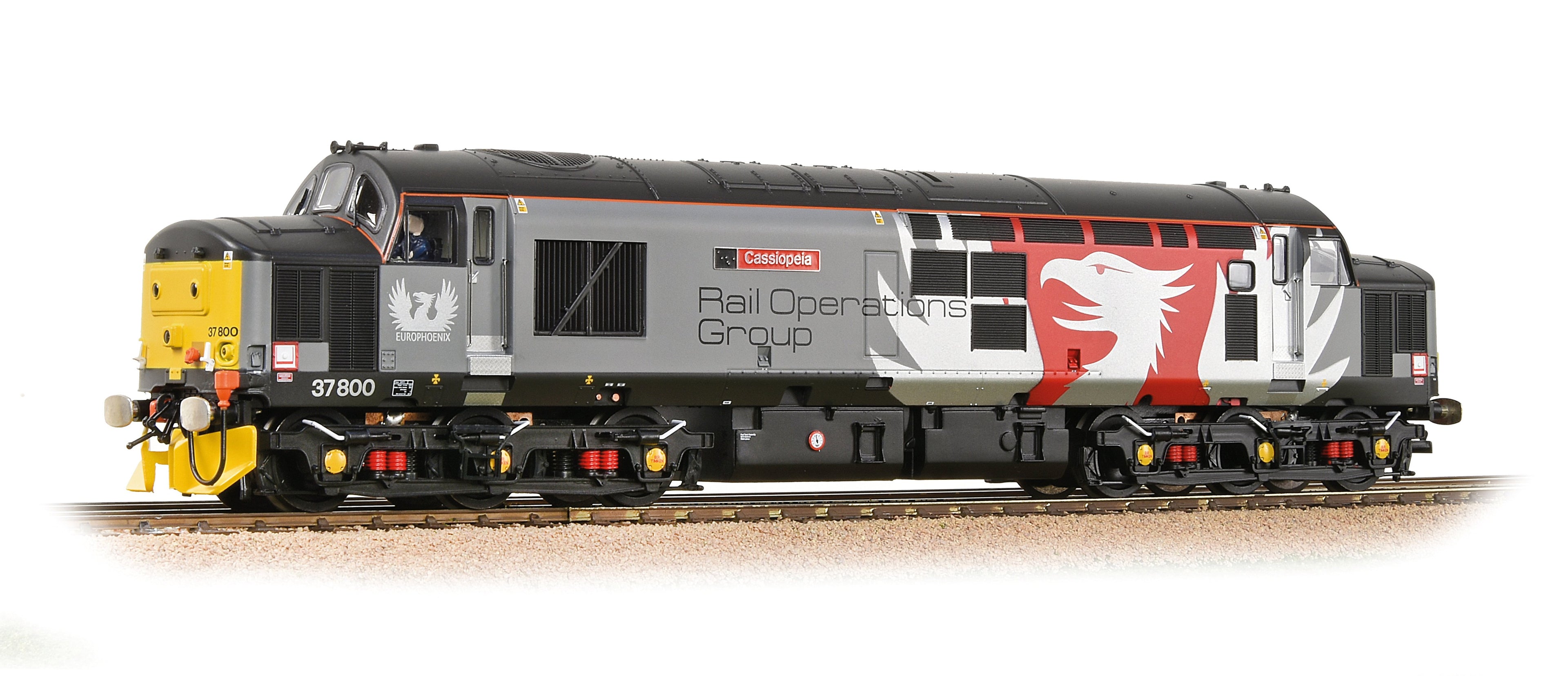 Bachmann Locomotive 32-393A Class 37/7 37800 CASSIOPEIA EUROPHEOENIX