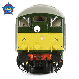BACHMANN LOCOMOTIVE 32-415 CLASS 24/0 D5036 BR GREEN SMALL YELLOW PANEL