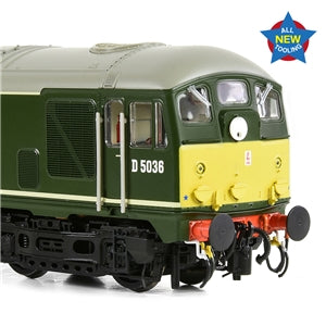 BACHMANN LOCOMOTIVE 32-415 CLASS 24/0 D5036 BR GREEN SMALL YELLOW PANEL