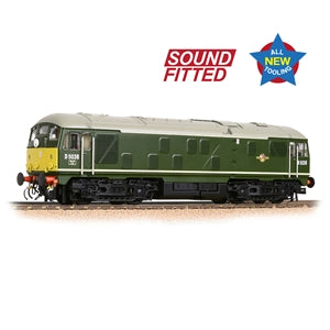 BACHMANN LOCOMOTIVE 32-415SF CLASS 24/0 D5036 BR GREEN SMALL YELLOW PANEL SOUND FITTED