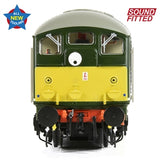 BACHMANN LOCOMOTIVE 32-415SF CLASS 24/0 D5036 BR GREEN SMALL YELLOW PANEL SOUND FITTED