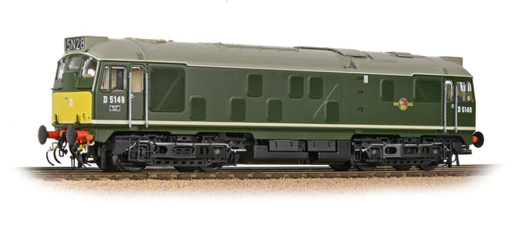 Bachmann Locomotive 32-442 Class 24/1 D5149 BR Green Small Yellow Panels