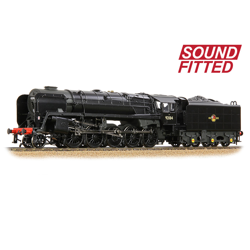 BACHMANN 32-859BSF BR Standard 9F with BR1F Tender 92184 BR Black (Late Crest) Sound Fitted