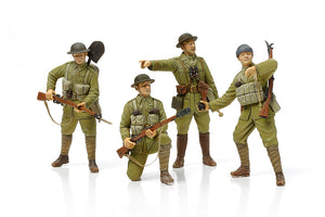 TAMIYA 32409 WWI BRITISH INFANTRY SET WITH SMALL ARMS AND EQUIPMENT 1/35 SCALE