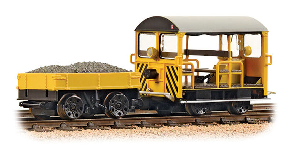 Bachmann Locomotive 32-993 Wickham Trolley Car Engineers Yellow With Wasp Stripes