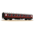 BACHMANN 34-487A LNER Thompson First Corridor BR Maroon