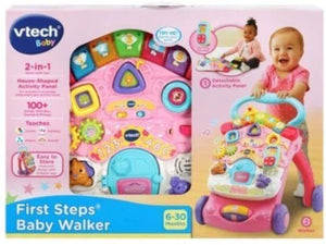 VTECH 505653 FIRST STEPS BABY WALKER PINK