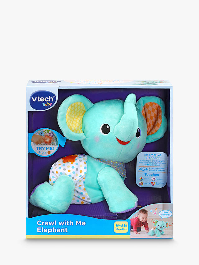 VTECH BABY 533203 CRAWL WITH ME ELEPHANT