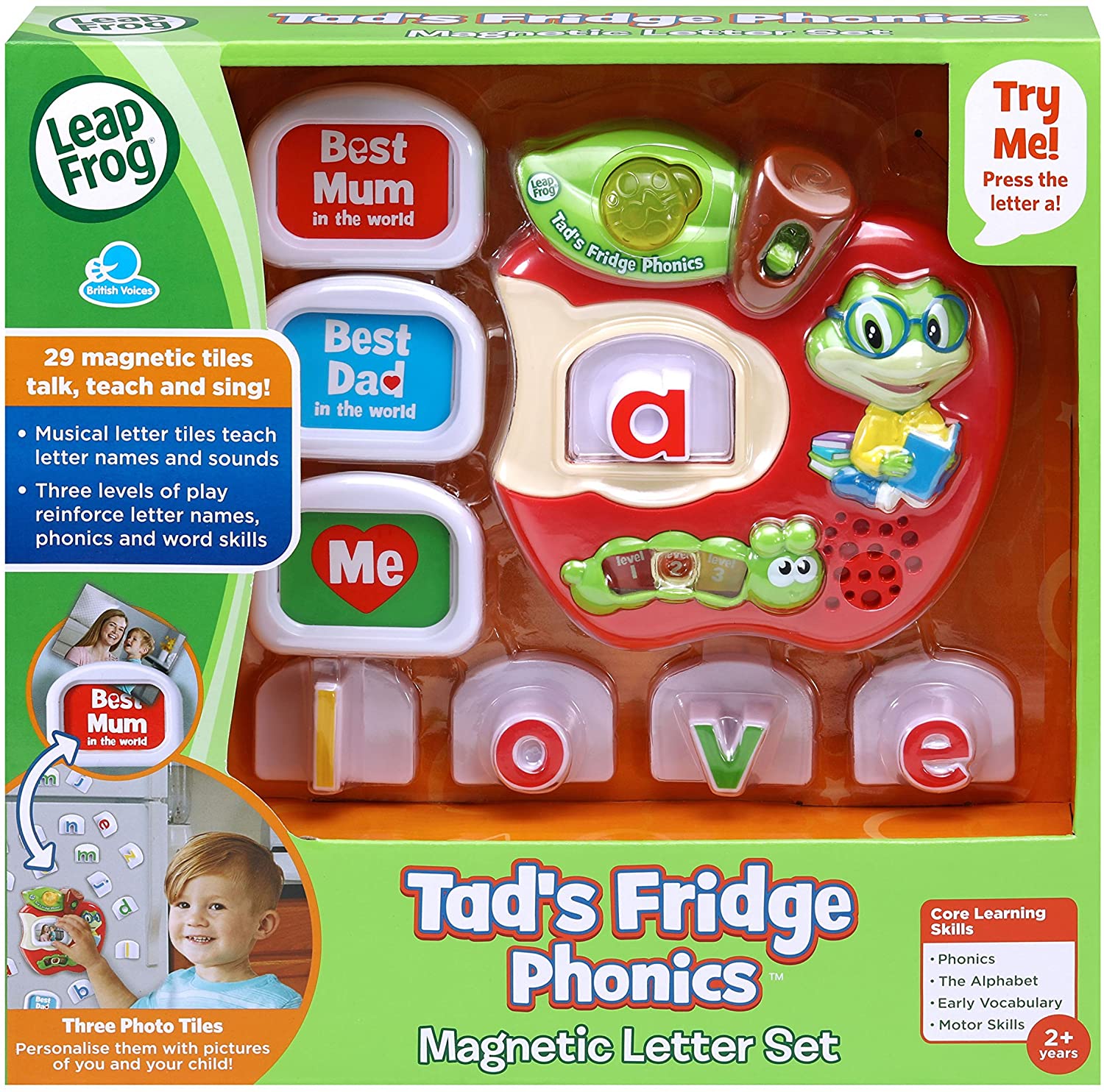 LEAPFROG 602803 TADS FRIDGE PHONICS