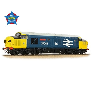 BACHMANN 35-304 Class 37/0 Split Headcode 37043 'Loch Lomond' BR Blue (Large Logo)