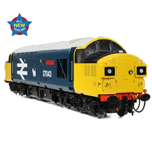 BACHMANN 35-304 Class 37/0 Split Headcode 37043 'Loch Lomond' BR Blue (Large Logo)