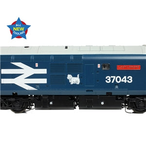 BACHMANN 35-304 Class 37/0 Split Headcode 37043 'Loch Lomond' BR Blue (Large Logo)