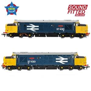 BACHMANN 35-335SFX CLASS 37 37/4 37430 CWMBRAN BR BLUE LARGE LOCO SOUND FITTED