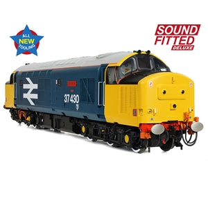 BACHMANN 35-335SFX CLASS 37 37/4 37430 CWMBRAN BR BLUE LARGE LOCO SOUND FITTED