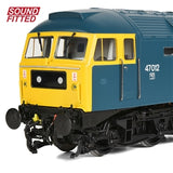 BACHMANN  35-411SF CLASS 47/0 47012 BR BLUE SOUND FITTED