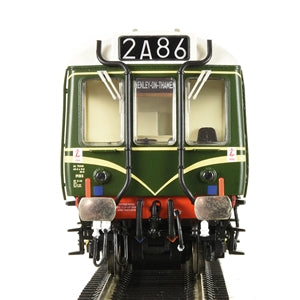 BACHMANN 35-525SF CLASS 121 SINGLE CAR DMU BR GREEN SPEED WHISKERS SOUND FITTED