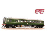 BACHMANN 35-525SF CLASS 121 SINGLE CAR DMU BR GREEN SPEED WHISKERS SOUND FITTED
