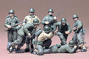 TAMIYA 35048 U.S INFANTRY WEST EUROPEAN THEATER   1/35 SCALE