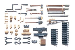 TAMIYA 35185 PANZERKAMPFWAGON IV ON VEHICLE EQUIPMENT SET   1/35 SCALE