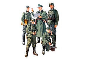 TAMIYA 35298 GERMAN FIELD COMMANDERS SET  1/35 SCALE