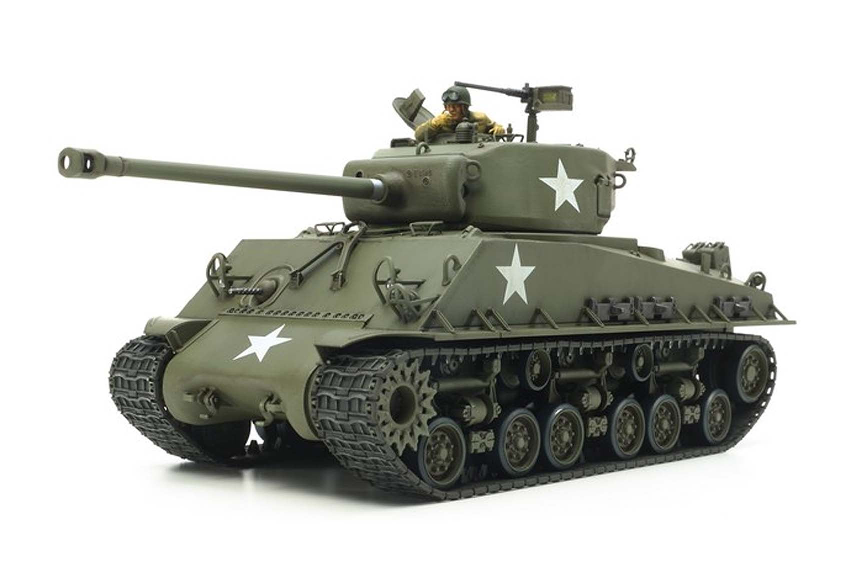 TAMIYA 35346 US MEDIUM TANK M4A3E8 SHERMAN 1/35 SCALE