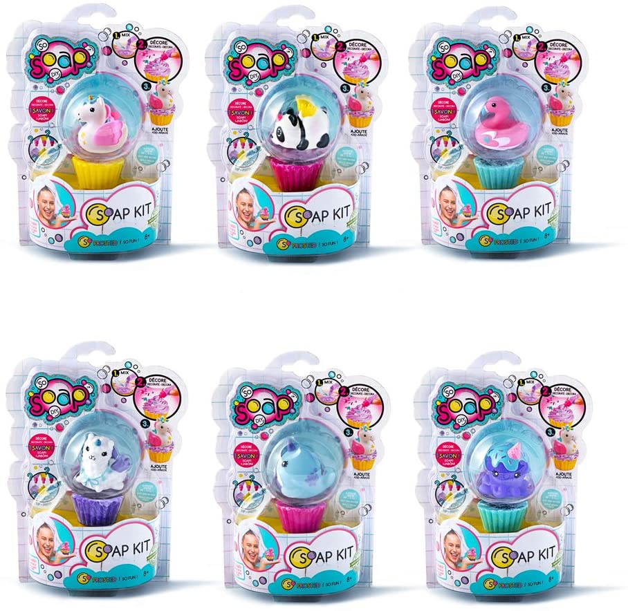 SO SOAP DIY SOC001 SURPRISE SOAP SINGLE KIT ASSORTED DESIGNS