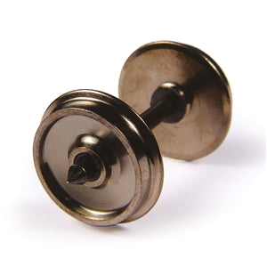 BACHMANN 36-034 BRASS TURNED WAGON DISC BRAKE WHEELS X10