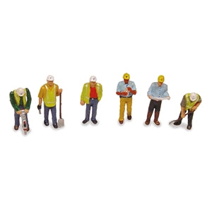 BACHMANN 36-041 POLICE AND SECURITY STAFF OO SCALE FIGURES