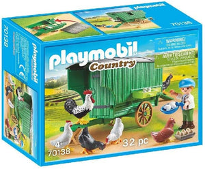 PLAYMOBIL 70138 COUNTRY FARM CHICKEN COOP